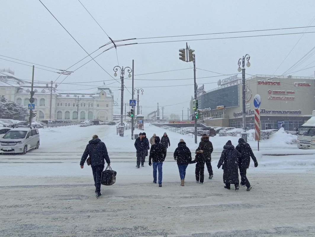 Снег и метель обещают 28 марта в Хабаровском крае 