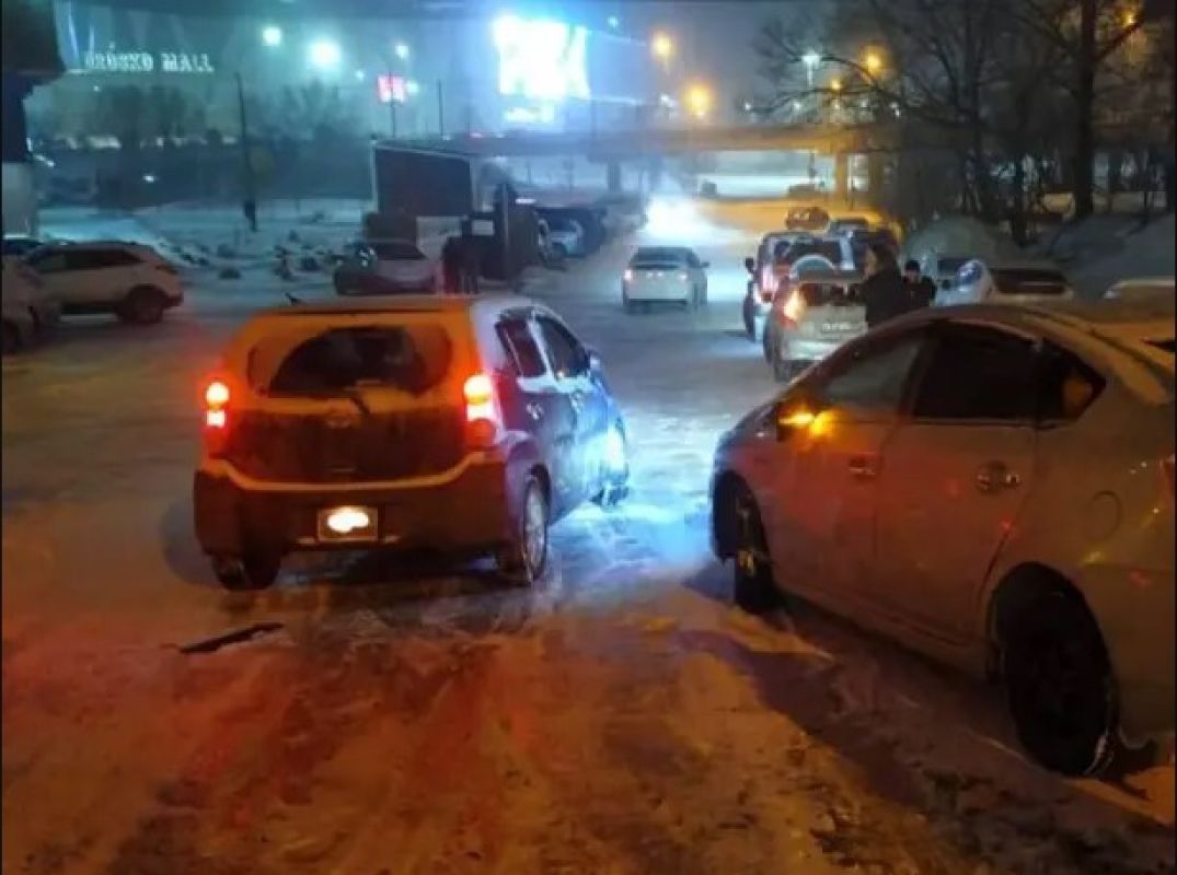 ДТП с&nbsp;участием шести автомобилей произошло в&nbsp;Хабаровске