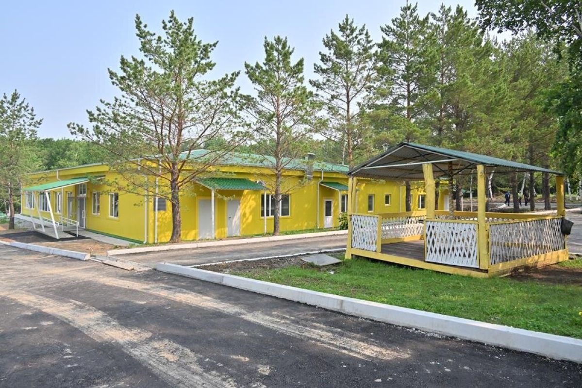 В Хабаровском крае достраивают два корпуса в детском лагере «Олимп»