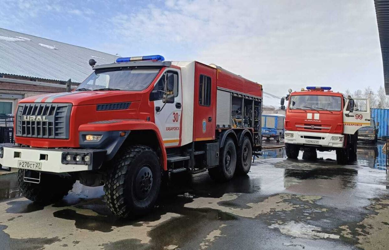 Очередная баня горела в Хабаровске