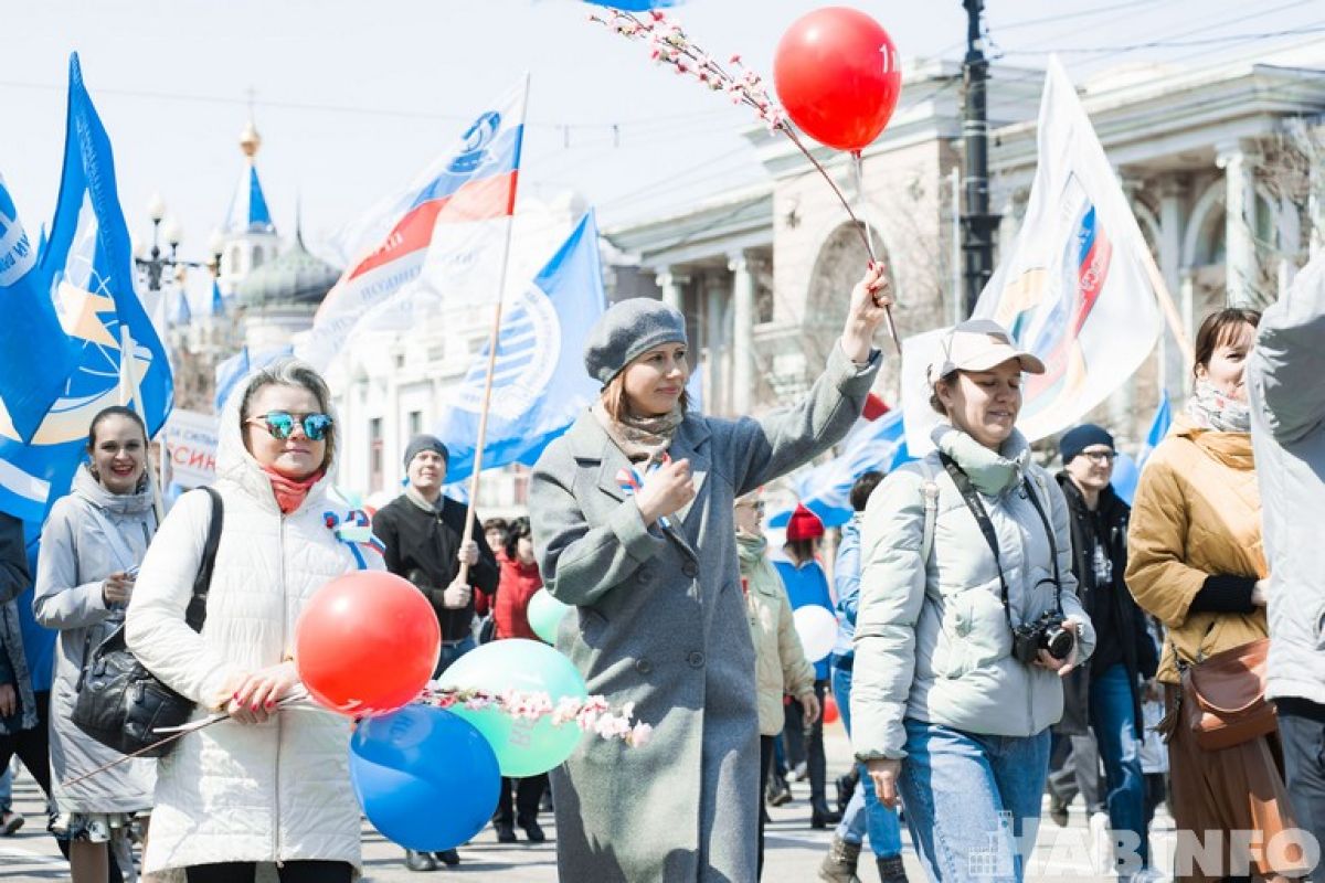 Первого мая в Хабаровске состоится митинг-концерт