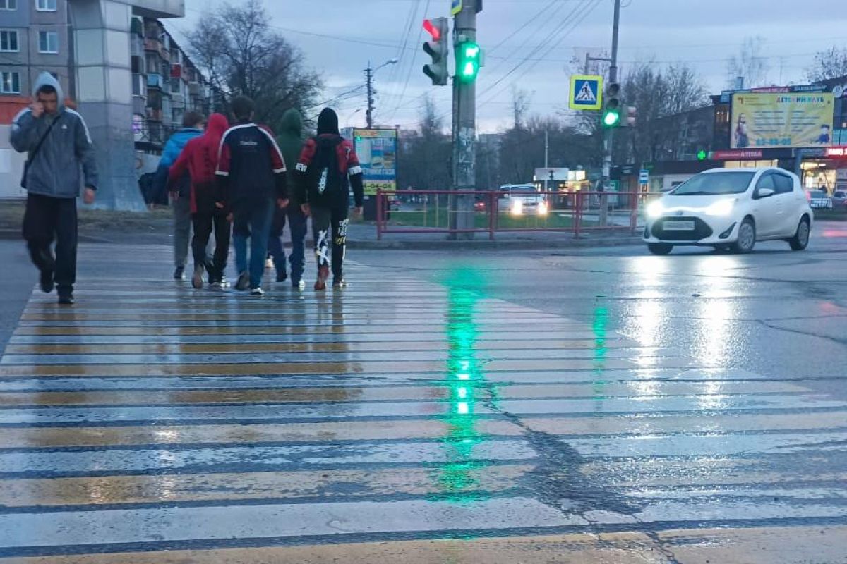 Дорожную разметку начали наносить в Хабаровске