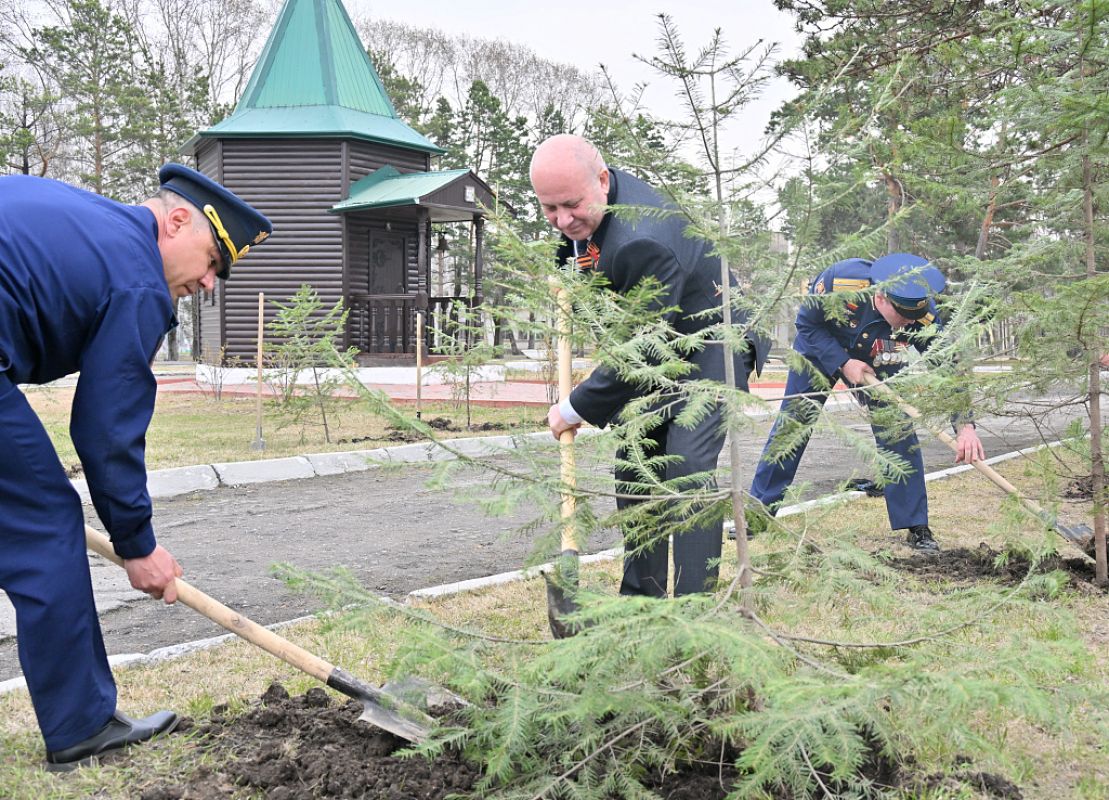 «Сад Памяти» высадили в Хабаровске