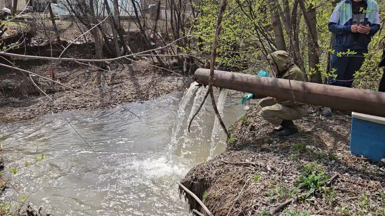 Виновника в&nbsp;загрязнении реки Красная речка оштрафовали в&nbsp;Хабаровске