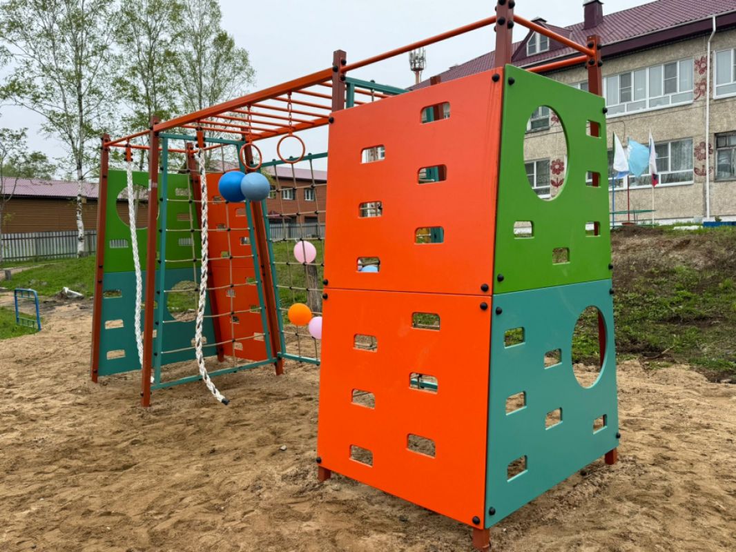 В Советской Гавани обновили игровые зоны в&nbsp;четырёх детских садах