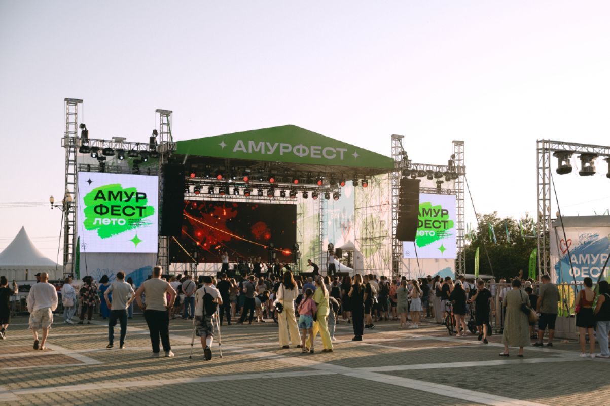 Фестиваль-ярмарка «АмурФест.Лето» проходит в&nbsp;Хабаровске