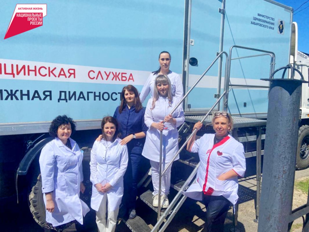 За полгода диспансеризацию прошли более 4000 детей из&nbsp;отдалённых пунктов Хабаровского края