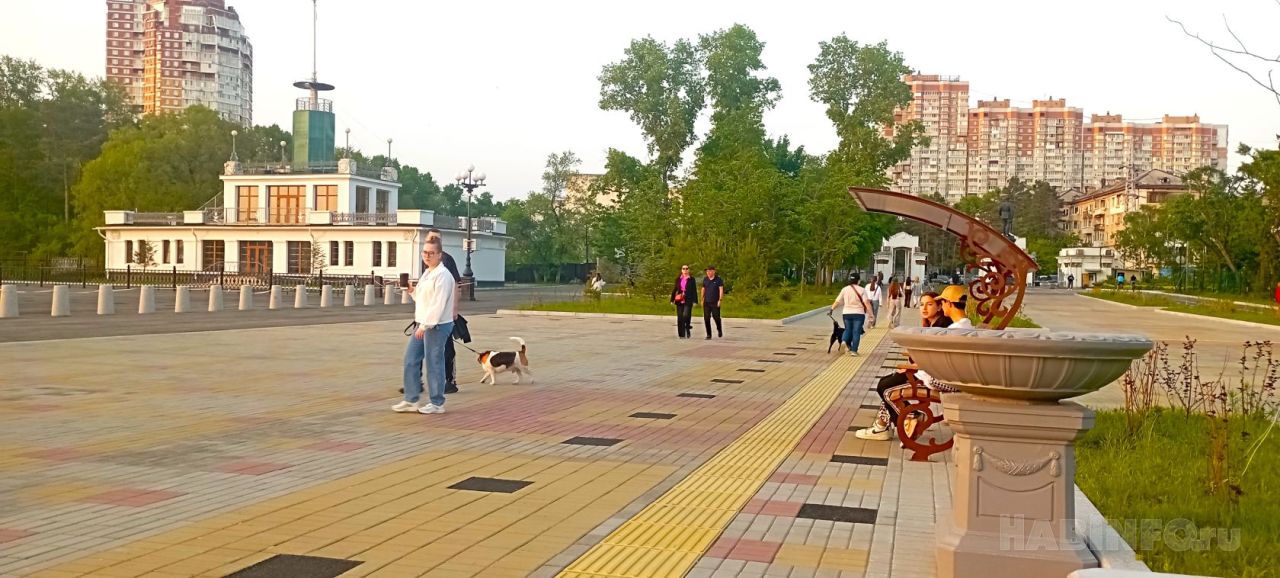 Завершается строительство участка набережной возле яхт-клуба Хабаровска&nbsp;