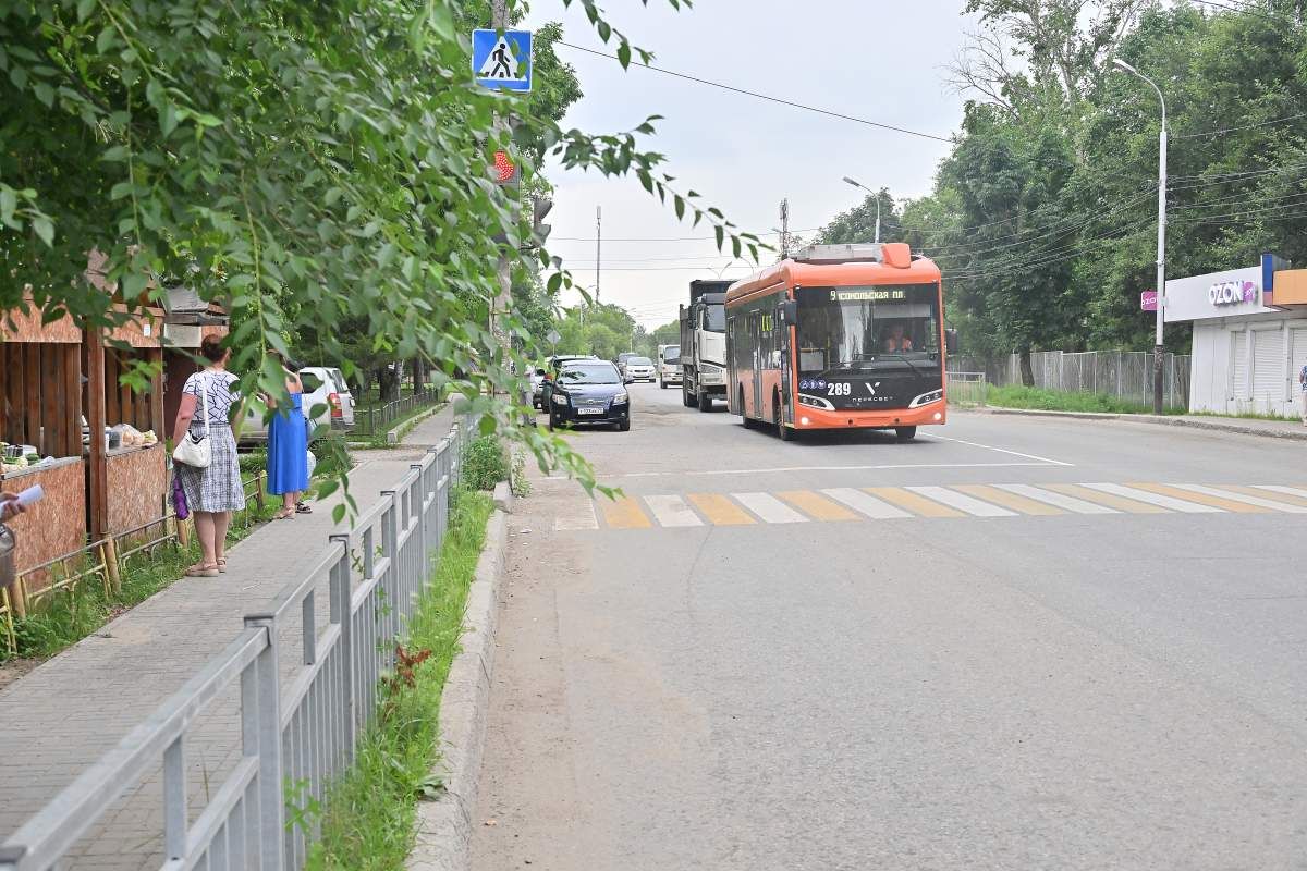 В Хабаровске скорректировали расписание троллейбуса №9