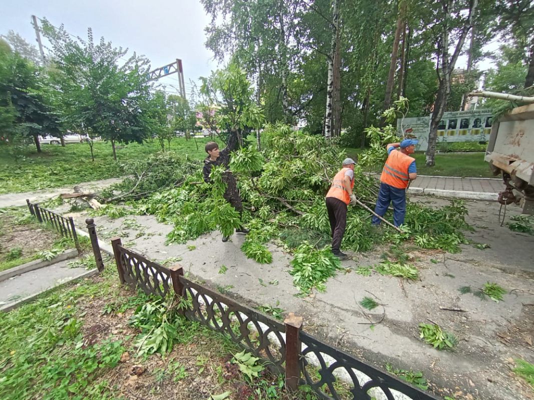 В Хабаровске введён режим ЧС для&nbsp;устранения последствий ливня