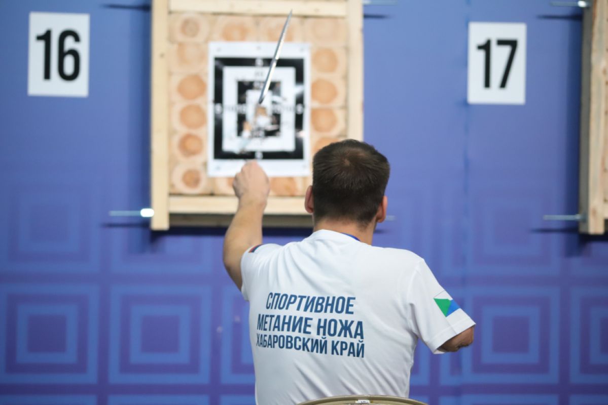 Чемпионат России по&nbsp;метанию ножа &nbsp;стартовал в&nbsp;Хабаровске