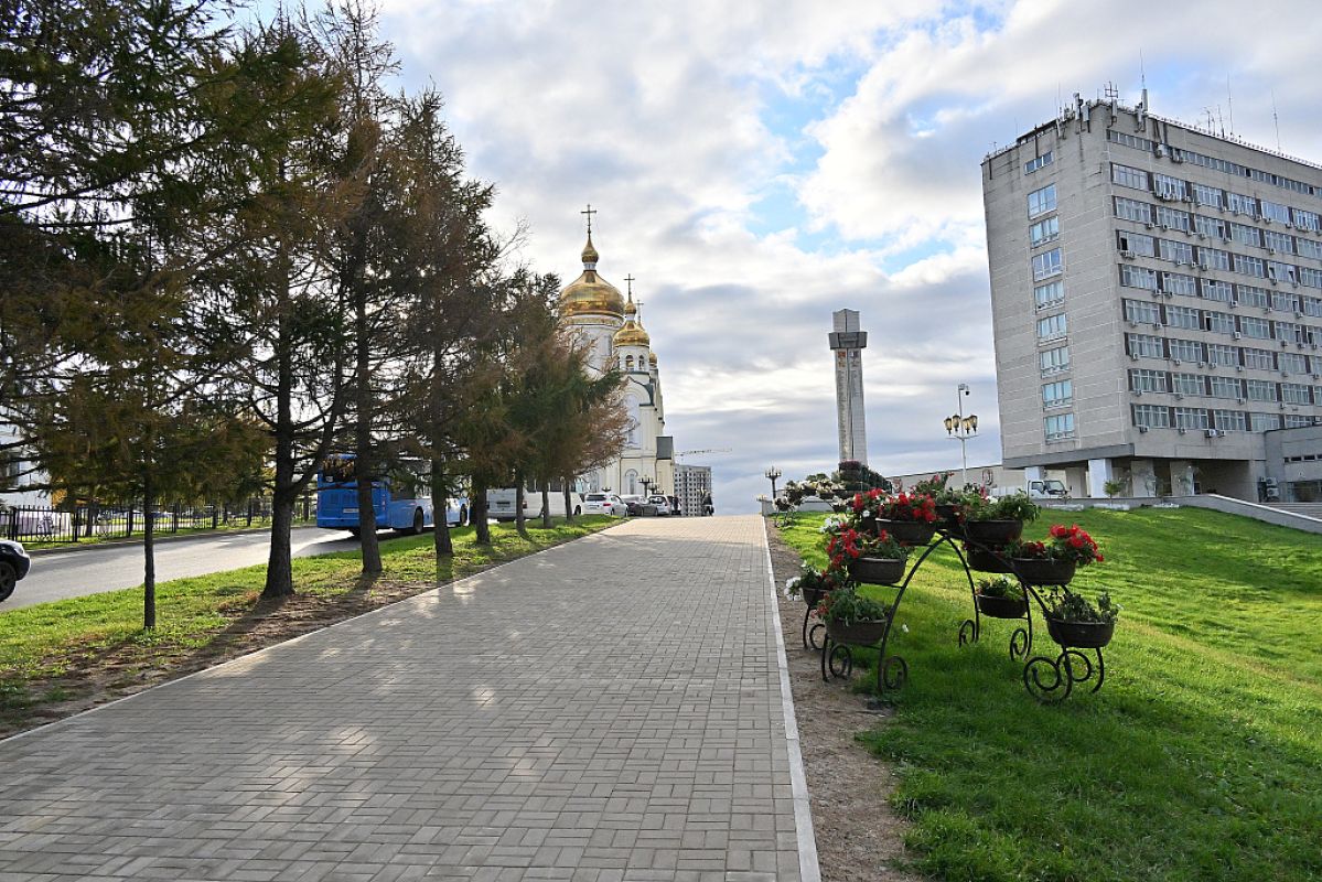 В Хабаровске завершили ремонт улицы Тургенева&nbsp;