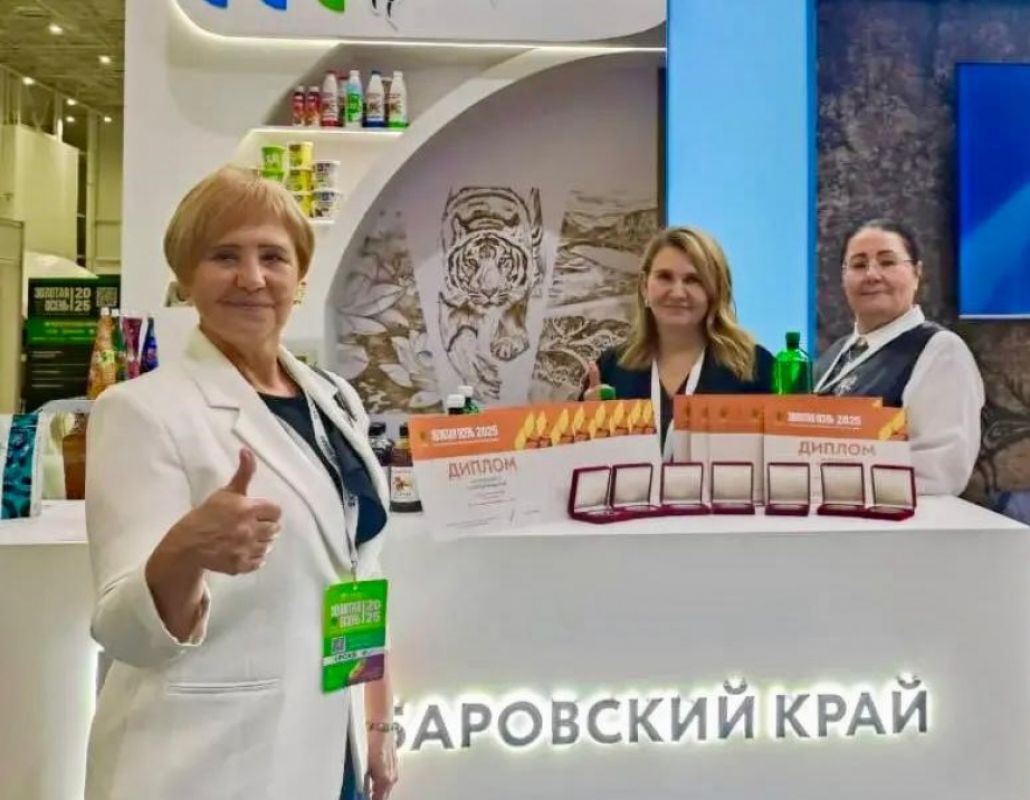 Продукцию Хабаровского края отметили золотыми медалями на&nbsp;Всероссийской выставке