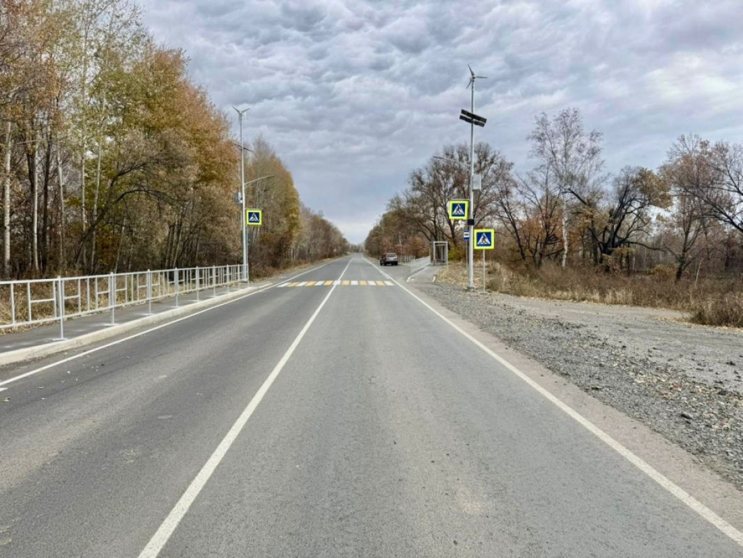 В Хабаровском крае обновили дорожный участок до&nbsp;села Дружба