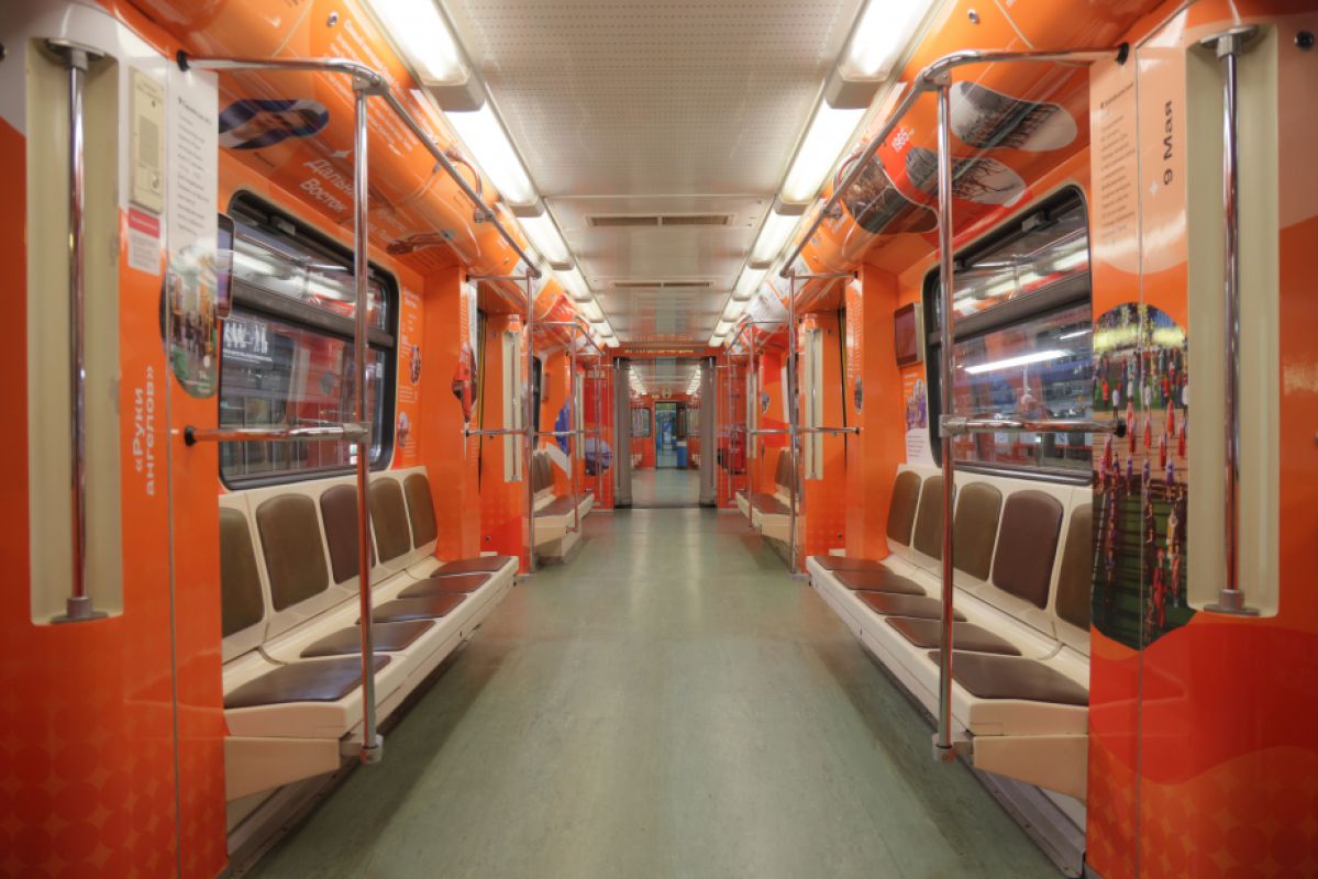 «Дальневосточный экспресс» запустили в&nbsp;московском метро ко Дню народного единства