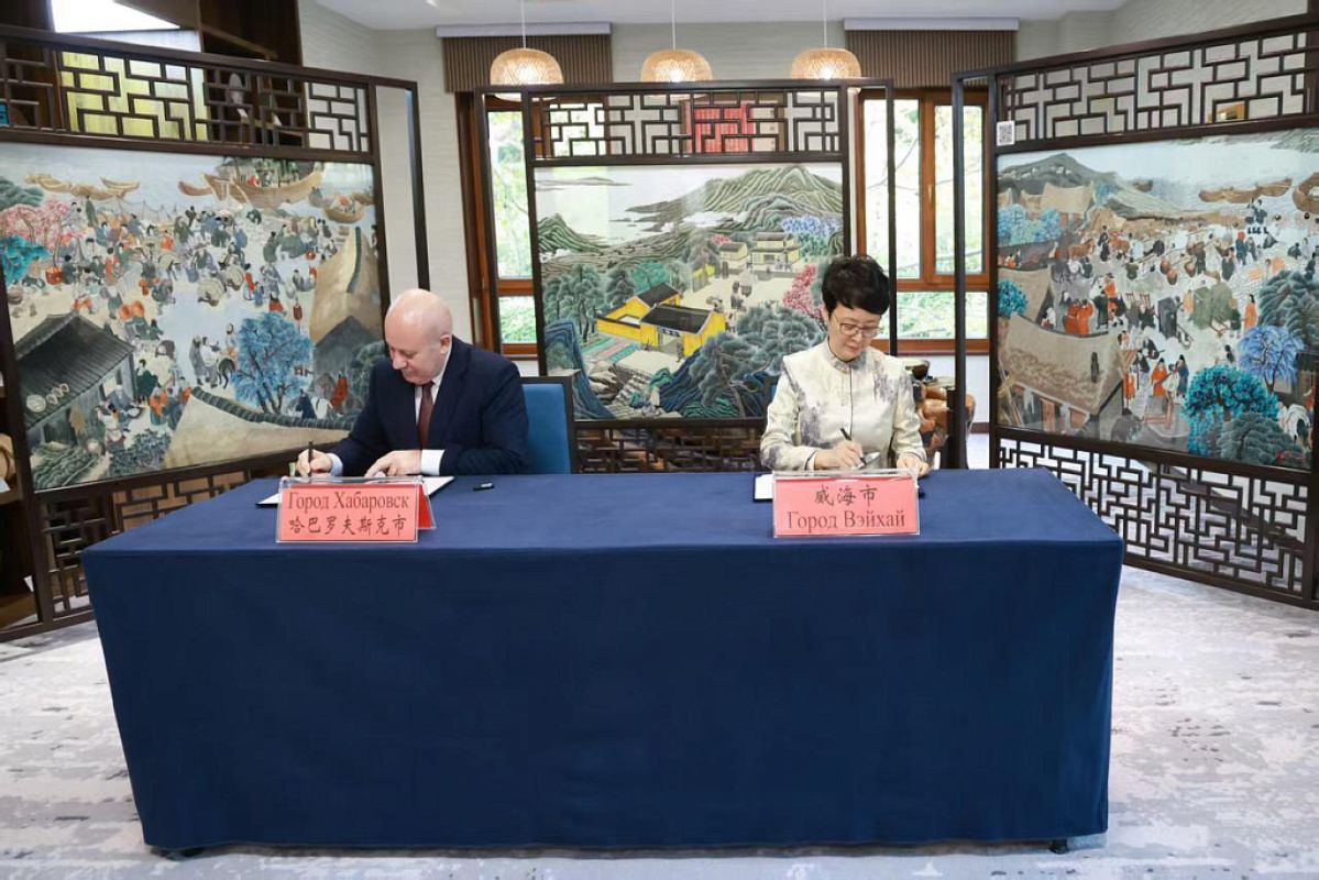 Хабаровск и&nbsp;китайский Вэйхай стали городами-побратимами