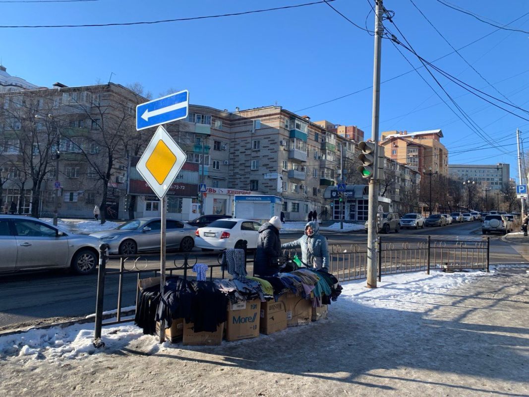 Пять случаев несанкционированной торговли пресекли в&nbsp;Центральном районе Хабаровска