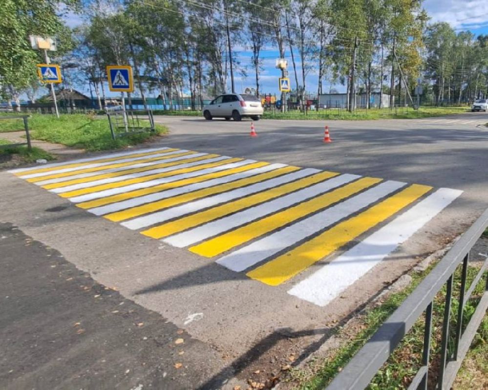 В Ванинском районе отремонтировали 4 км дорог и&nbsp;нанесли 15 км разметки