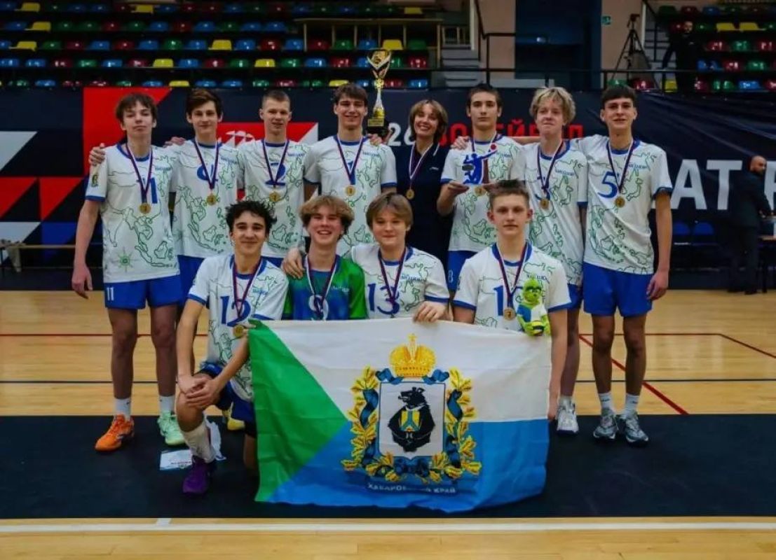 Юные волейболисты Хабаровского края забрали золото Дальнего Востока