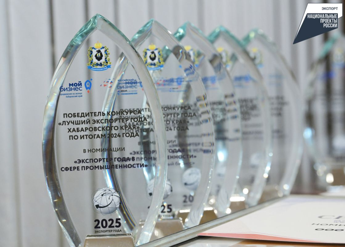 В Хабаровском крае назвали лучших экспортёров 2024 года