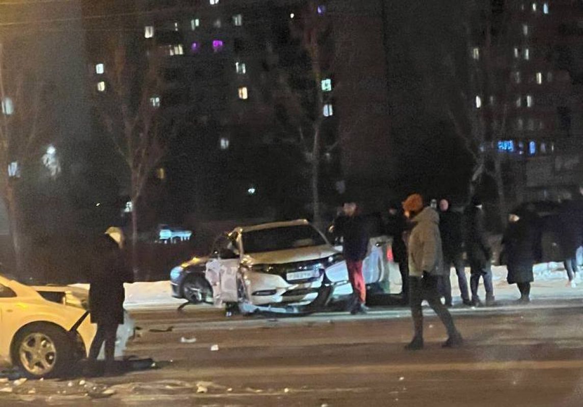 В Хабаровске произошло ДТП с&nbsp;участием четырёх автомобилей