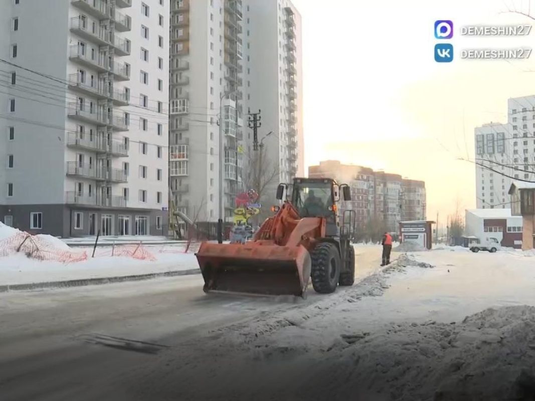 Дорожные службы Хабаровского края круглосуточно обеспечивают проезд в&nbsp;праздничные дни