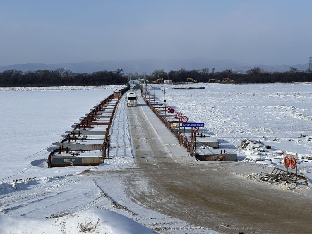 Грузооборот на&nbsp;границе Хабаровского края и&nbsp;КНР вырос в&nbsp;десять раз