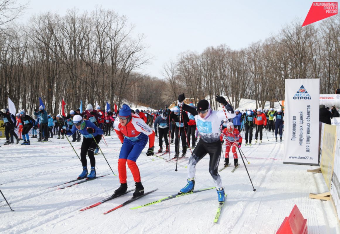 Четыре тысячи участников собрали соревнования «Лыжня России» в&nbsp;Хабаровском крае