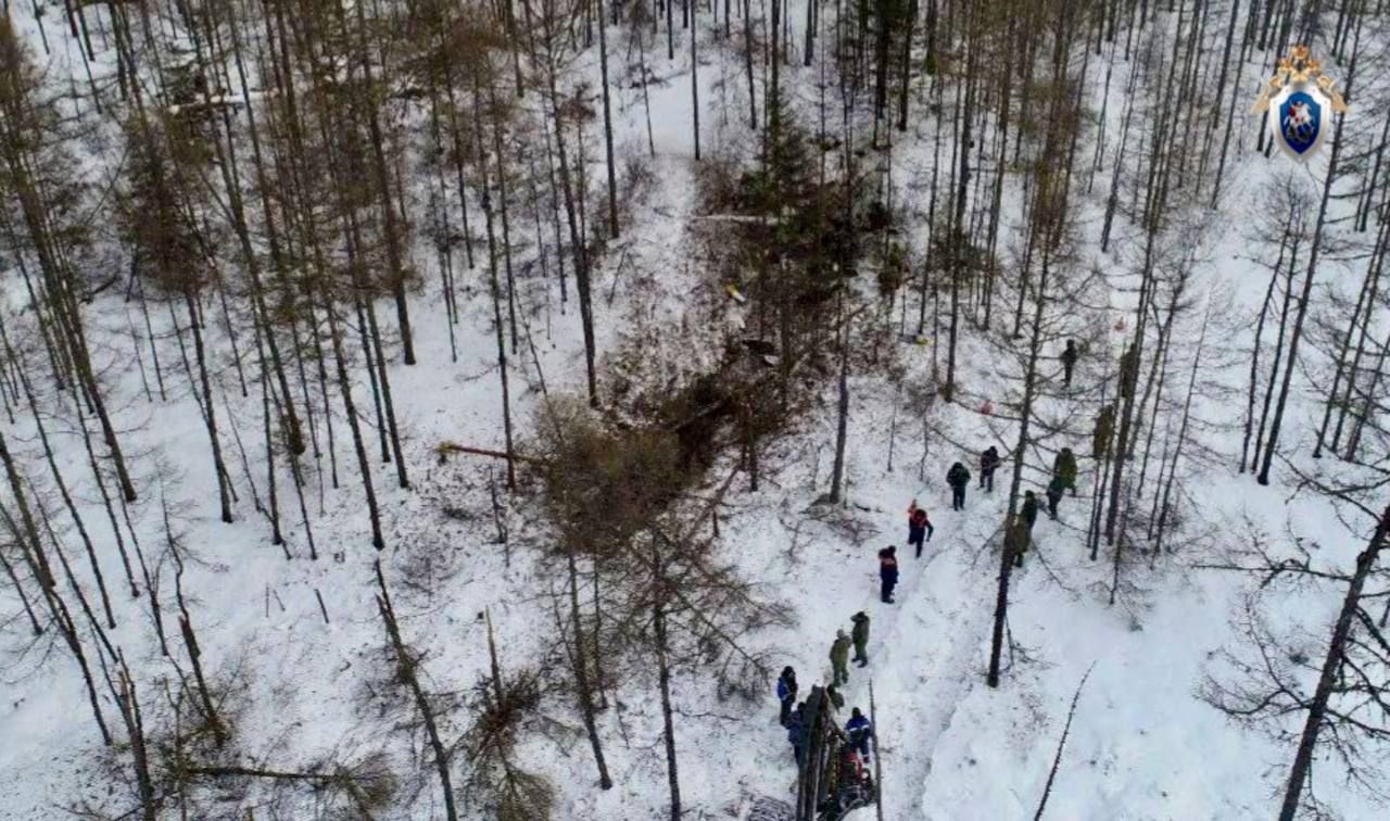 В Приамурье обнаружен упавший вертолёт и&nbsp;найдены тела погибших