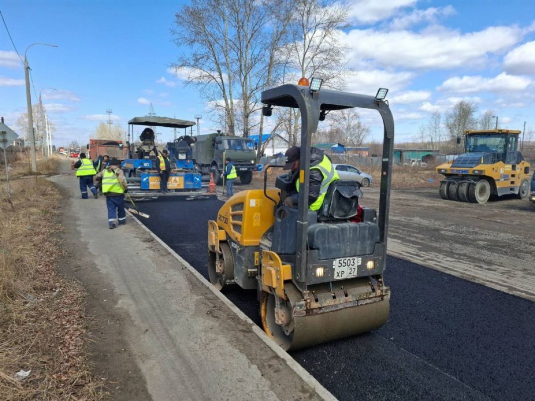 В Комсомольске‑на‑Амуре обновят 8 участков улично‑дорожной сети в&nbsp;рамках нацпроекта