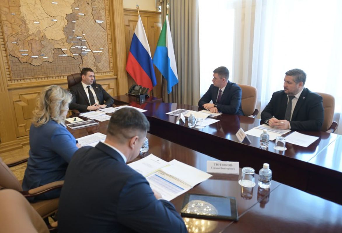 Дмитрий Демешин и&nbsp;Андрей Тащилин обсудили развитие региона и&nbsp;подготовку кадров