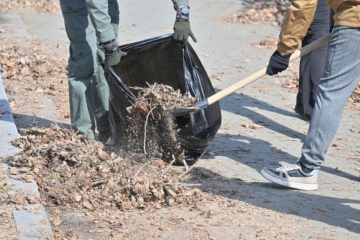Тысяча жителей Хабаровска вышли на&nbsp;уборку города в&nbsp;первую санитарную пятницу