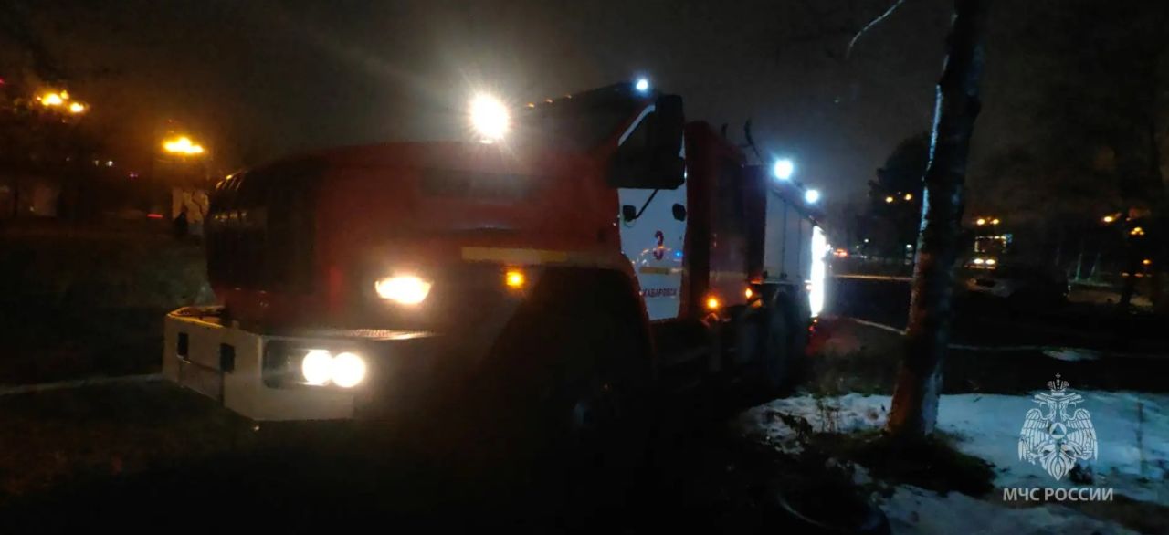 Пожарные Хабаровска потушили возгорания в&nbsp;торговых точках, цехе и&nbsp;жилых домах