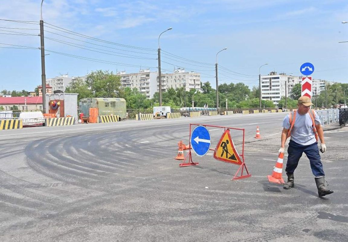 В Хабаровске реконструируют трамвайные пути и&nbsp;ключевые развязки