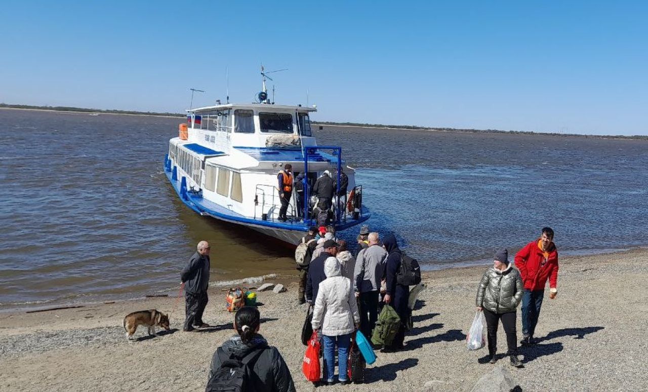 Мель на&nbsp;Амуре изменила маршруты хабаровских дачников