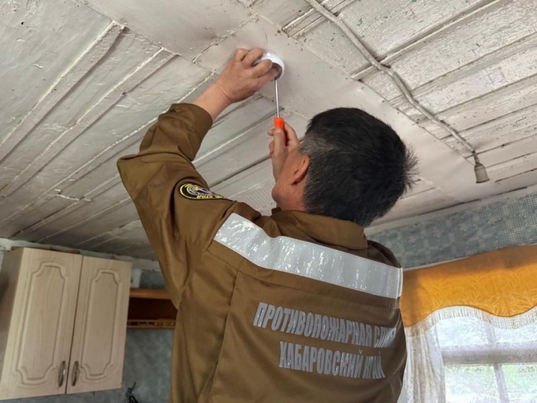 47 тысяч пожарных извещателей установили в&nbsp;Хабаровском крае за&nbsp;4 года
