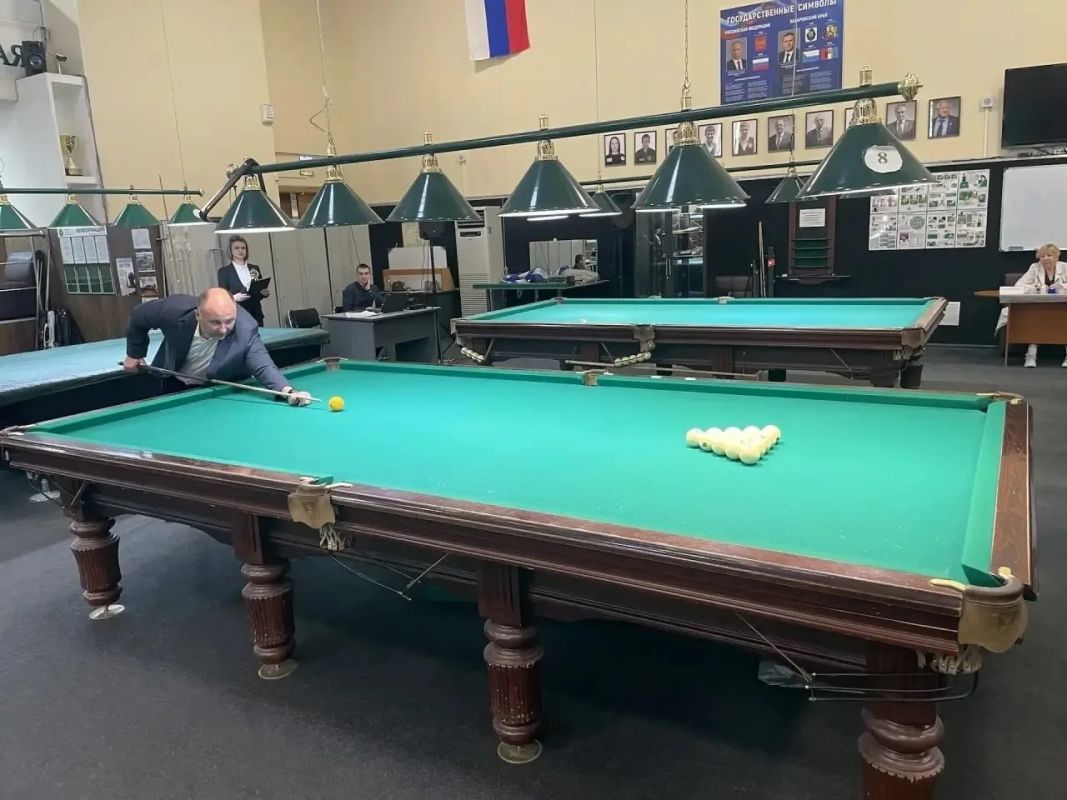 В Хабаровске открылся Кубок Мэра по&nbsp;бильярдному спорту