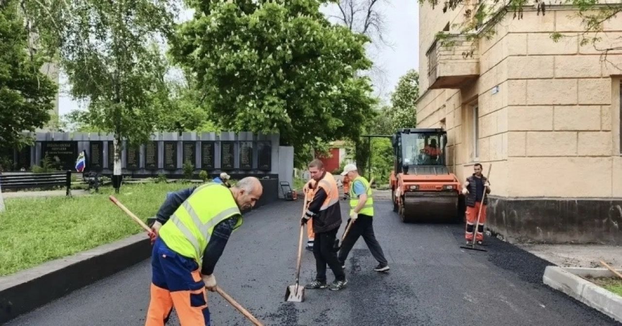 <br>Восстановление дорог в&nbsp;Дебальцево завершено на&nbsp;70 %