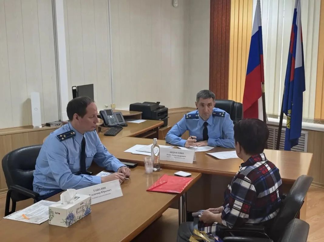 Заместитель прокурора Хабаровского края провёл личный приём в&nbsp;Амурском районе