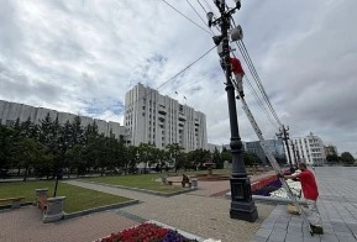 На площади Ленина в&nbsp;Хабаровске заработала бесплатная сеть Wi-Fi
