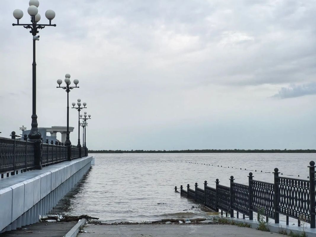 В Хабаровском крае Амур спадает, но на&nbsp;северных участках вода растёт