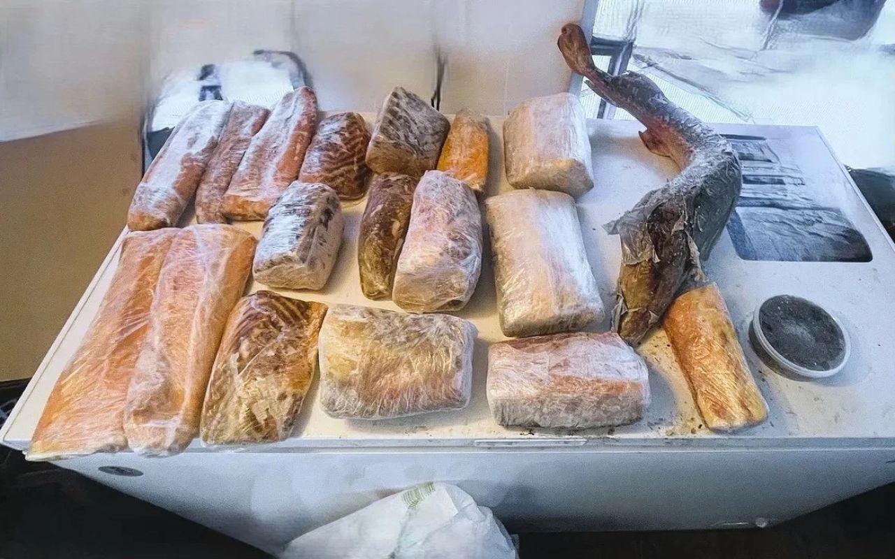 Полиция изъяла у&nbsp;жителя Комсомольска-на-Амуре краснокнижную рыбу и&nbsp;оружие