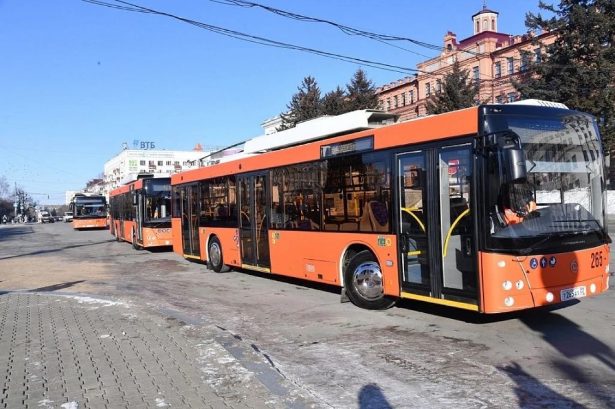 Троллейбусный парк Хабаровска обновлён в&nbsp;полном объёме