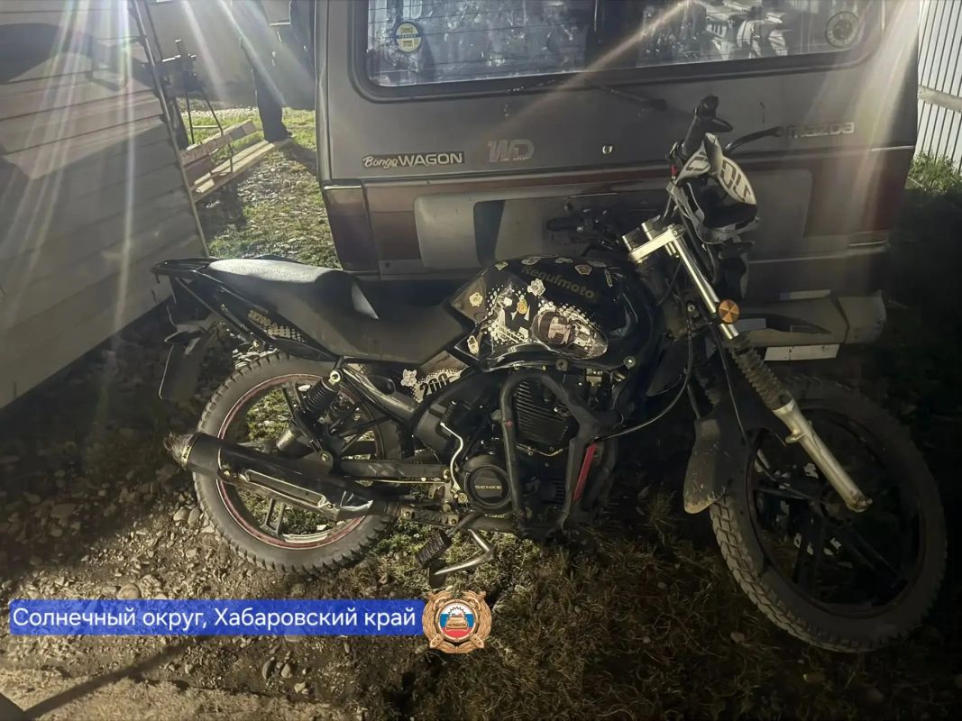 В Солнечном округе в&nbsp;столкновении мотоцикла и&nbsp;УАЗа пострадали двое подростков