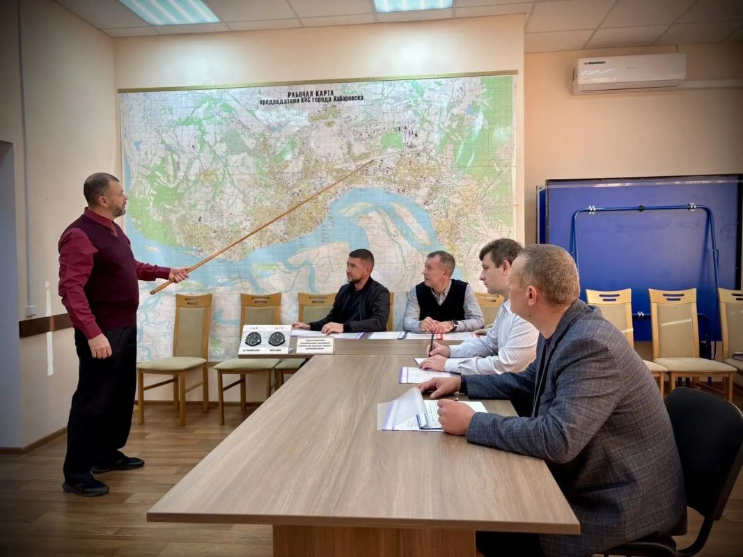 В Хабаровске началась масштабная штабная тренировка по&nbsp;гражданской обороне
