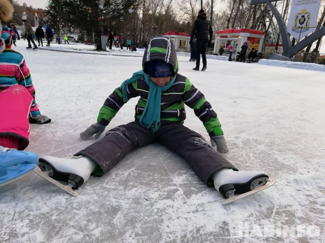 Всем на лёд: где покататься на коньках в Хабаровске