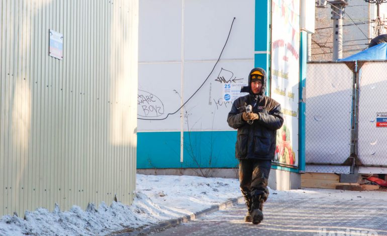 Хабаровский небоскреб строят рабочие из Средней Азии (ФОТОРЕПОРТАЖ; ВИДЕО)