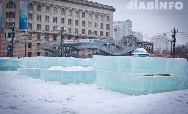 Ледяного петуха не будет на главной площади краевой столицы (ФОТОРЕПОРТАЖ)