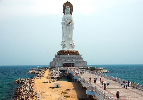 Высота статуя богини Гуань Инь