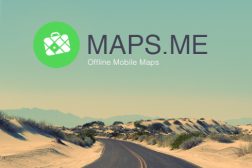 Программа с офлайн картами Maps.me